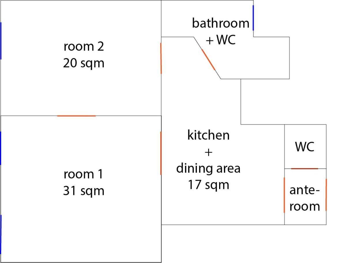 Nanirol Apartment At Gellert Bath 布达佩斯 外观 照片